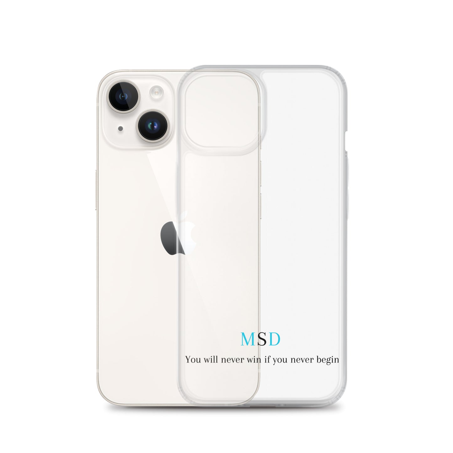 MSD Clear IPhone case