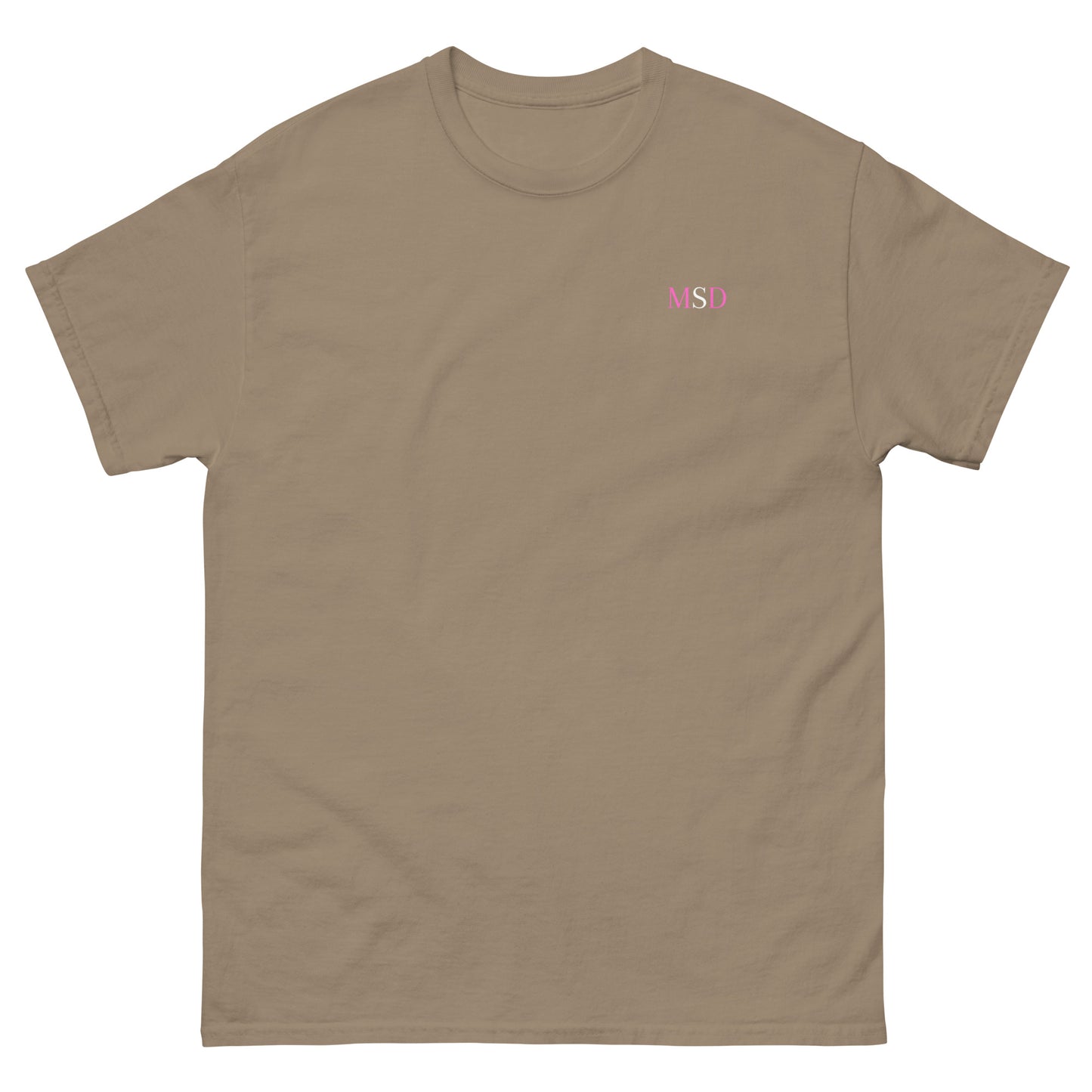 MSD "Pink and White logo" Classic T-Shirt