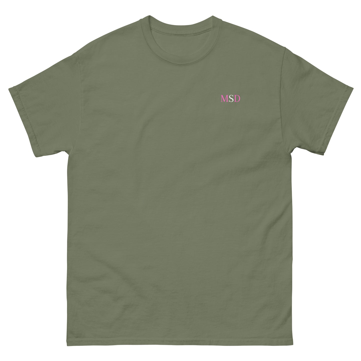 MSD "Pink and White logo" Classic T-Shirt