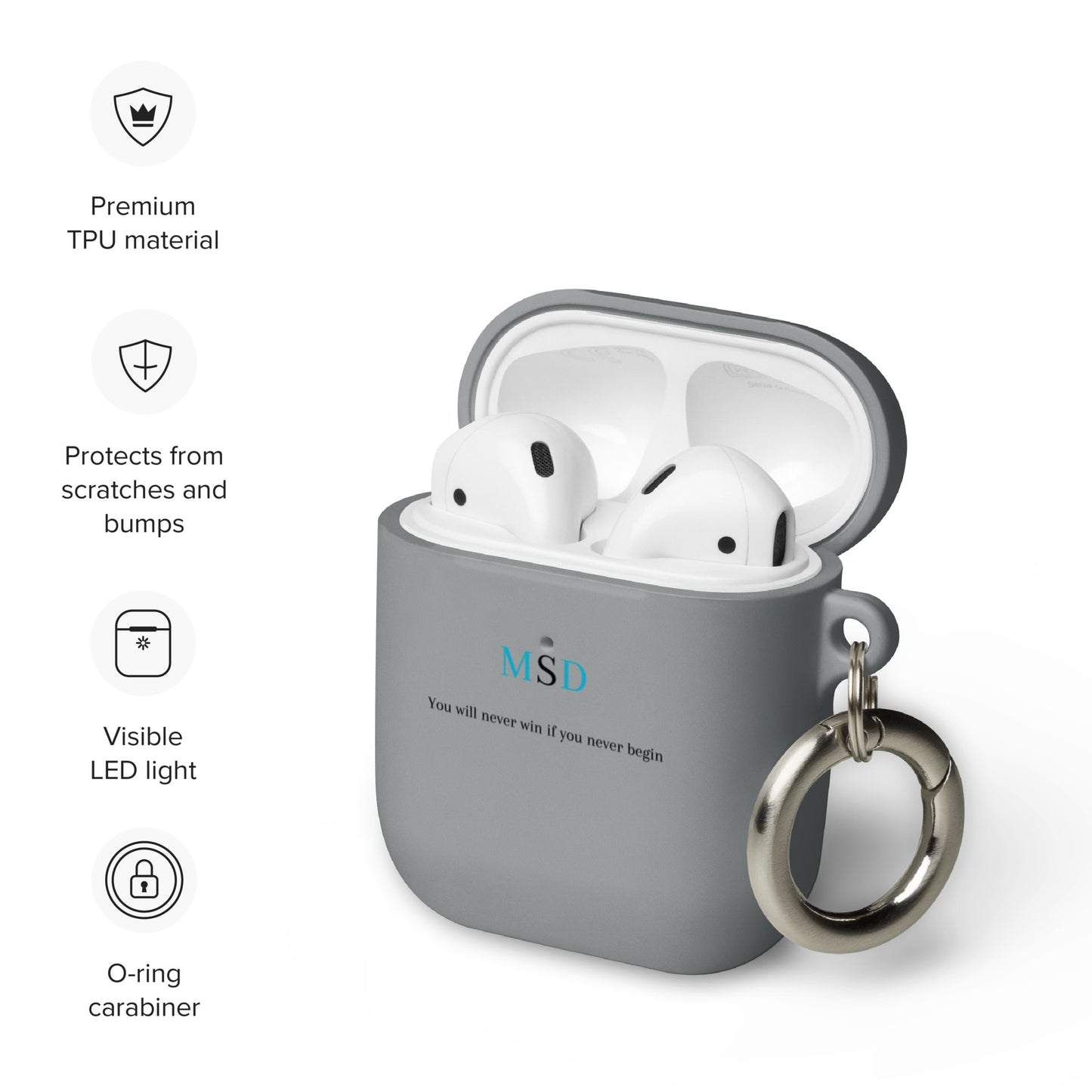 MSD Rubber Case for AirPods