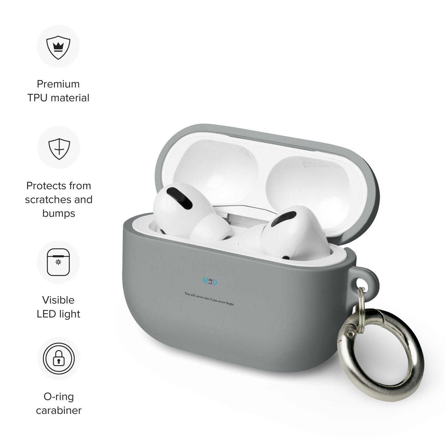 MSD Rubber Case for AirPods