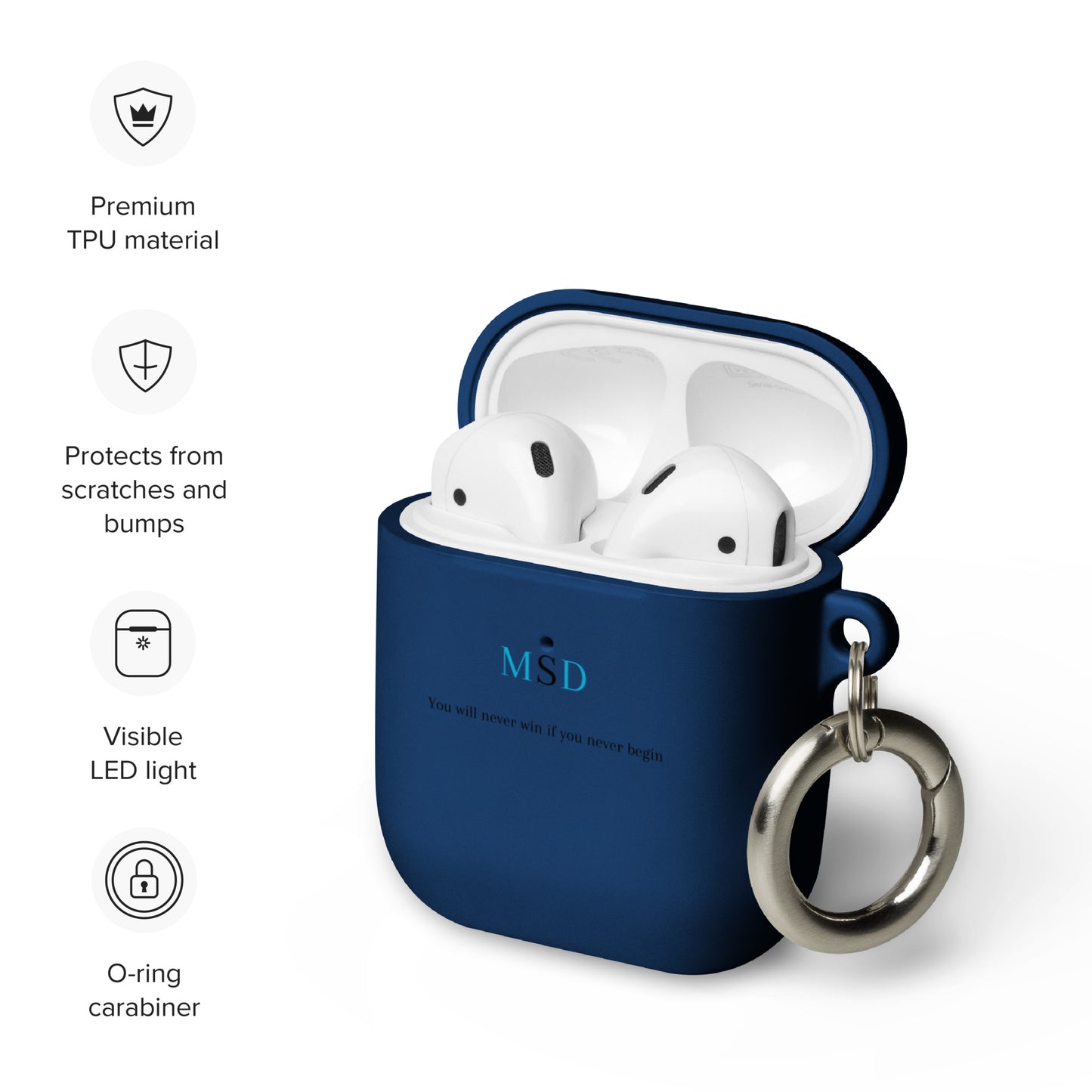 MSD Rubber Case for AirPods