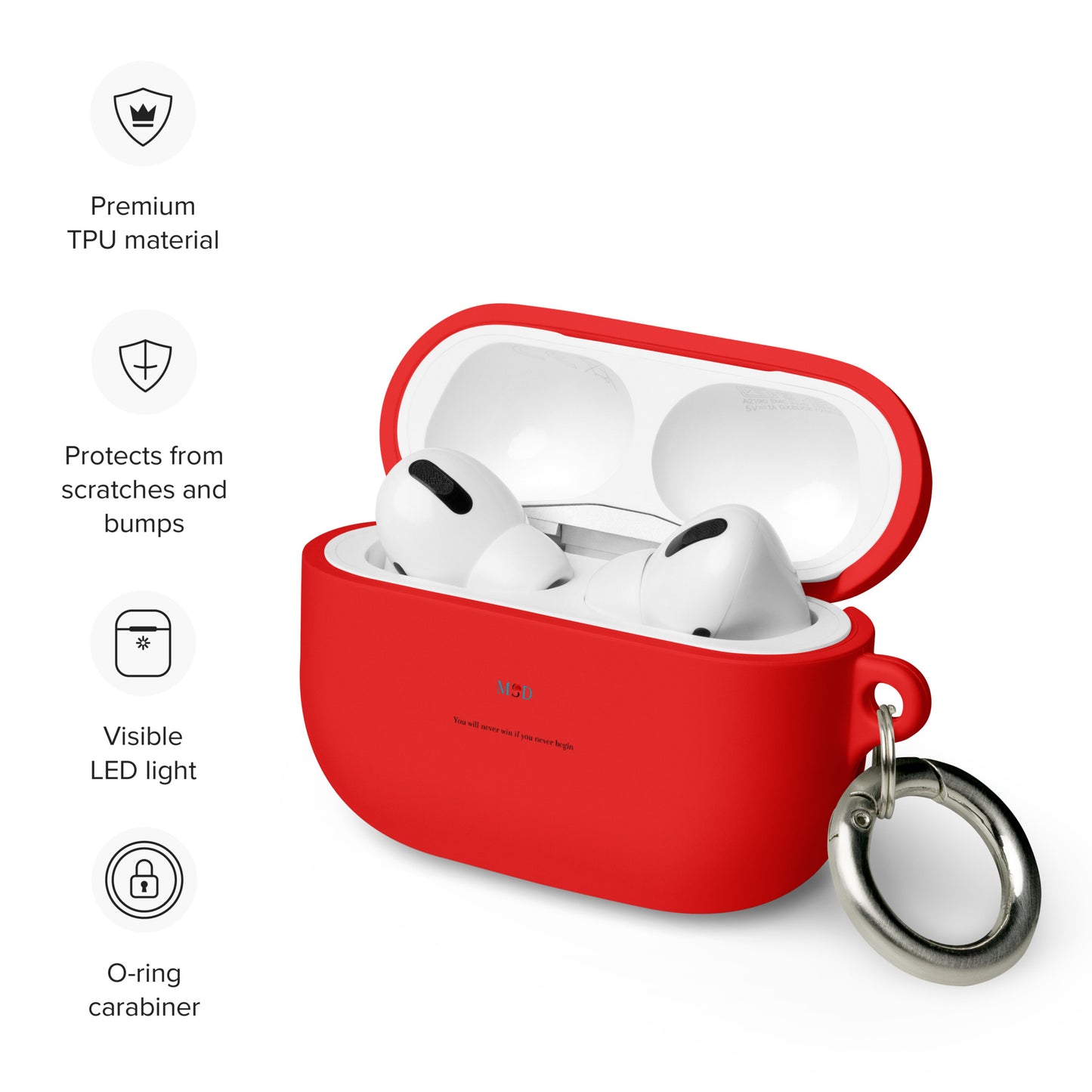 MSD Rubber Case for AirPods