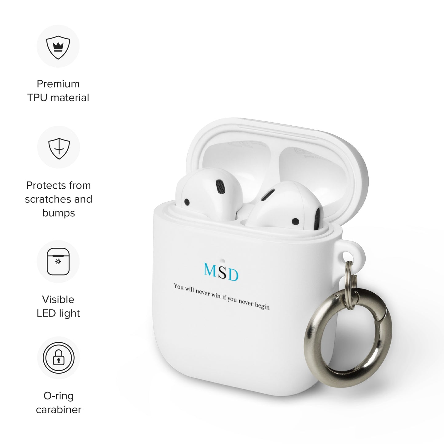 MSD Rubber Case for AirPods