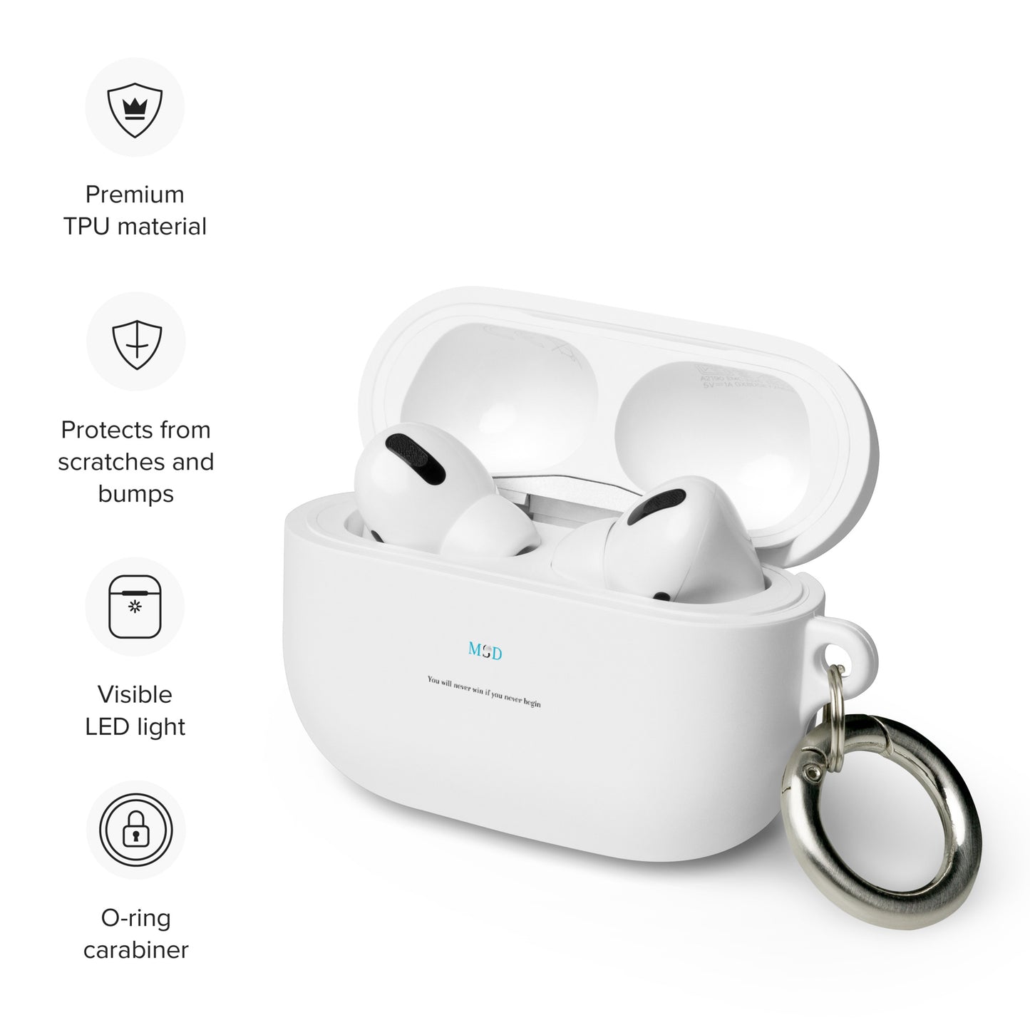MSD Rubber Case for AirPods