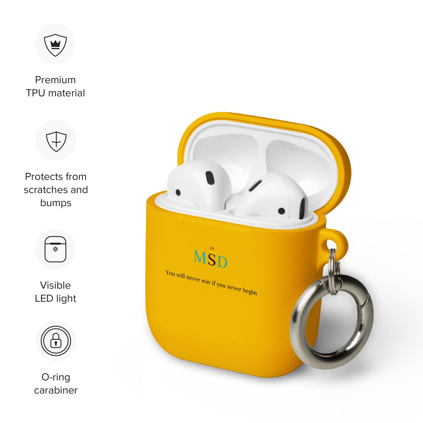 MSD Rubber Case for AirPods