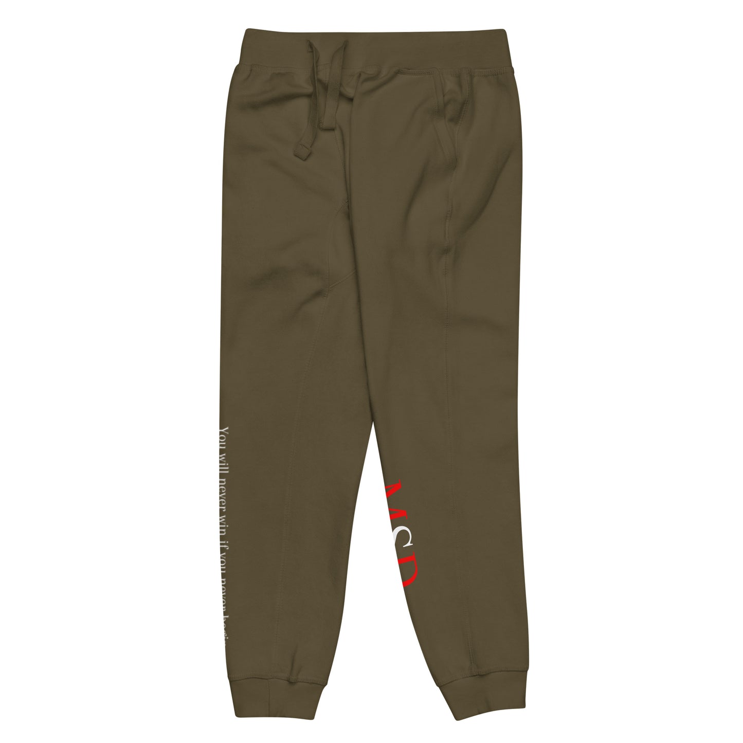 MSD "You will never win, if you never begin" Sweatpants
