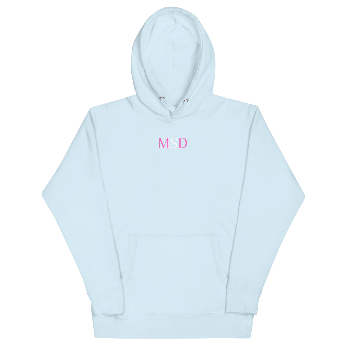 MSD "Pink and White Angel" hoodie
