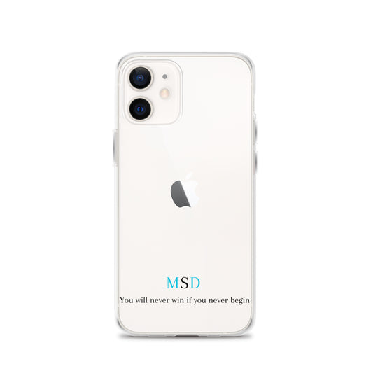 MSD Clear IPhone case